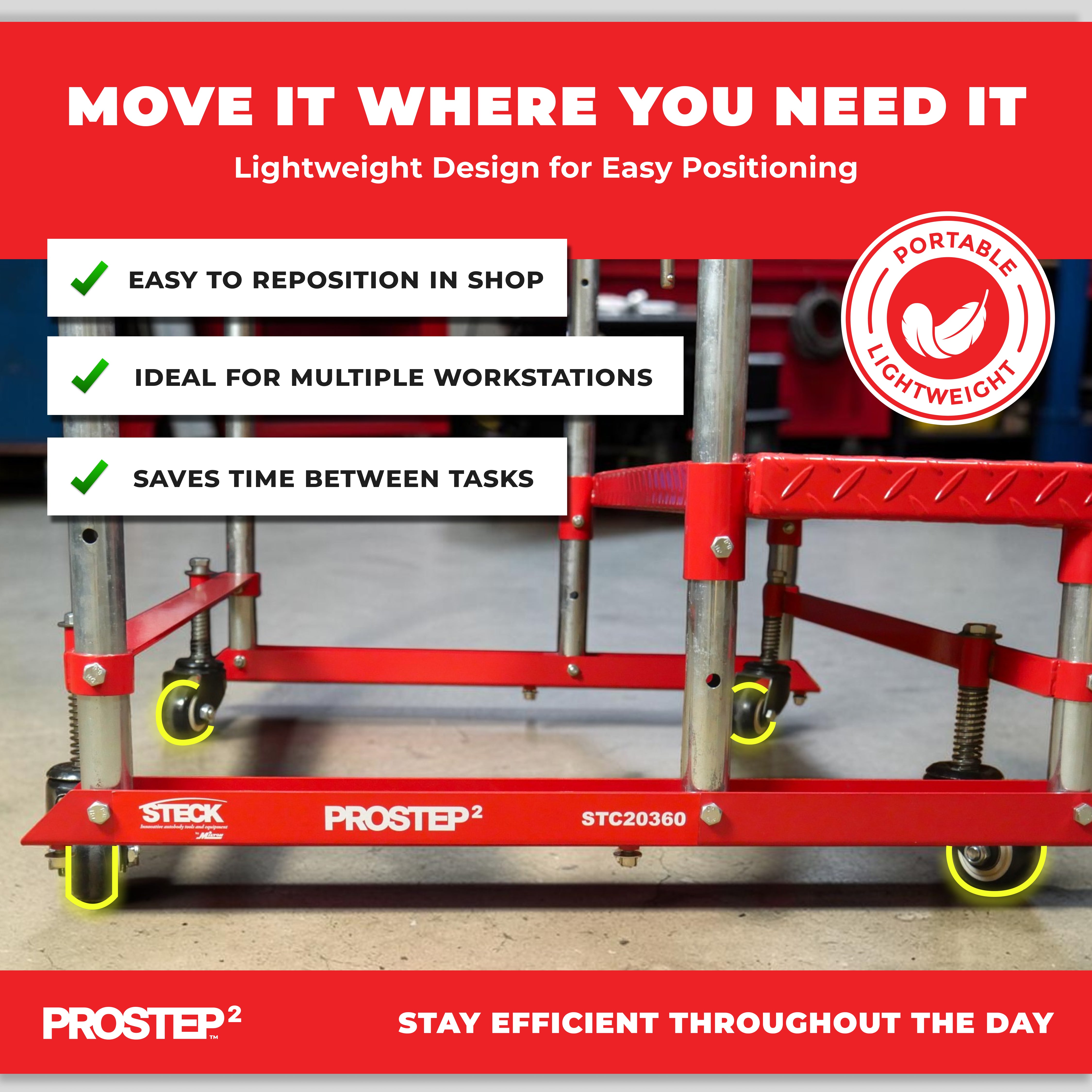 ProStep™ 2 Heavy-Duty Shop Step Platform