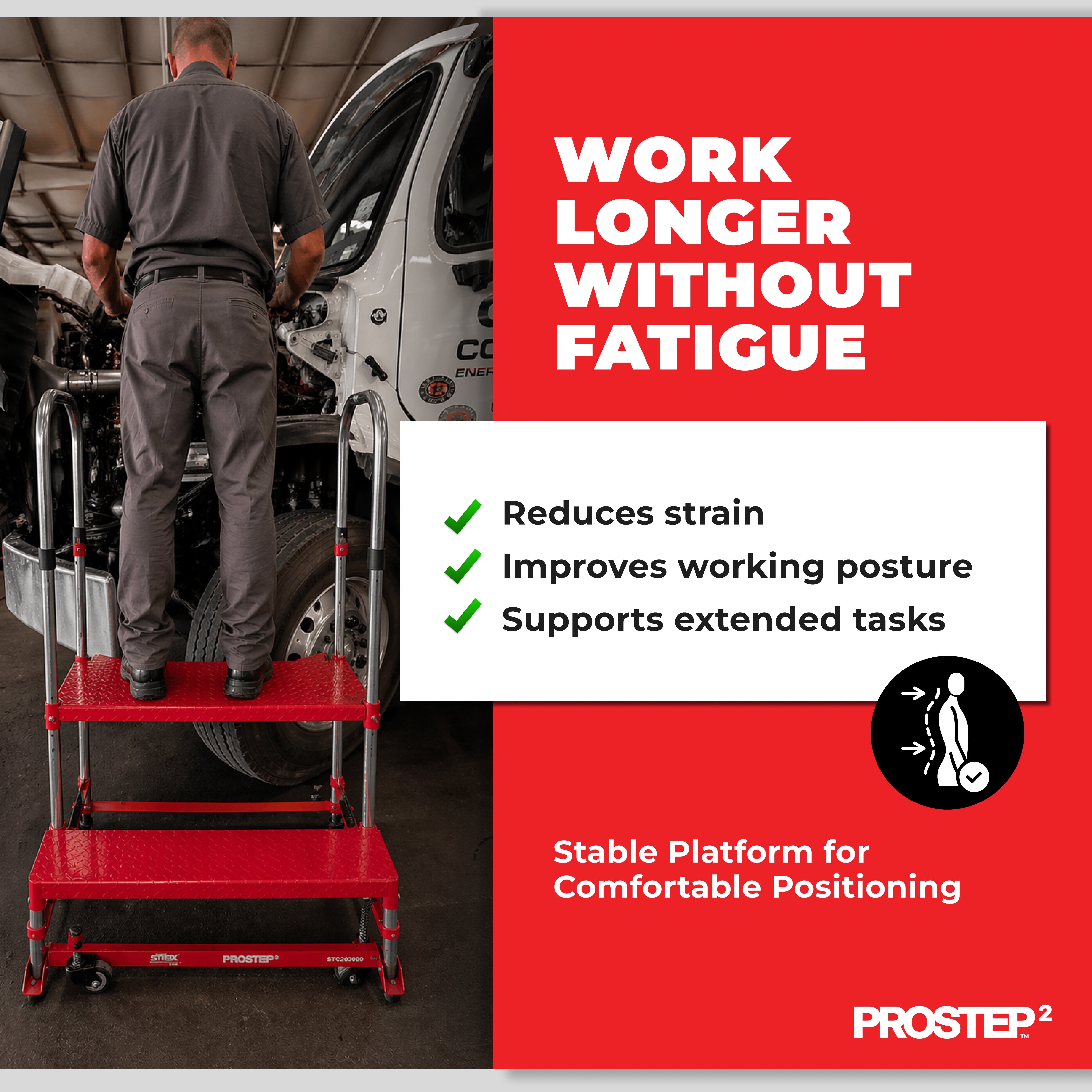 ProStep™ 2 Heavy-Duty Shop Step Platform