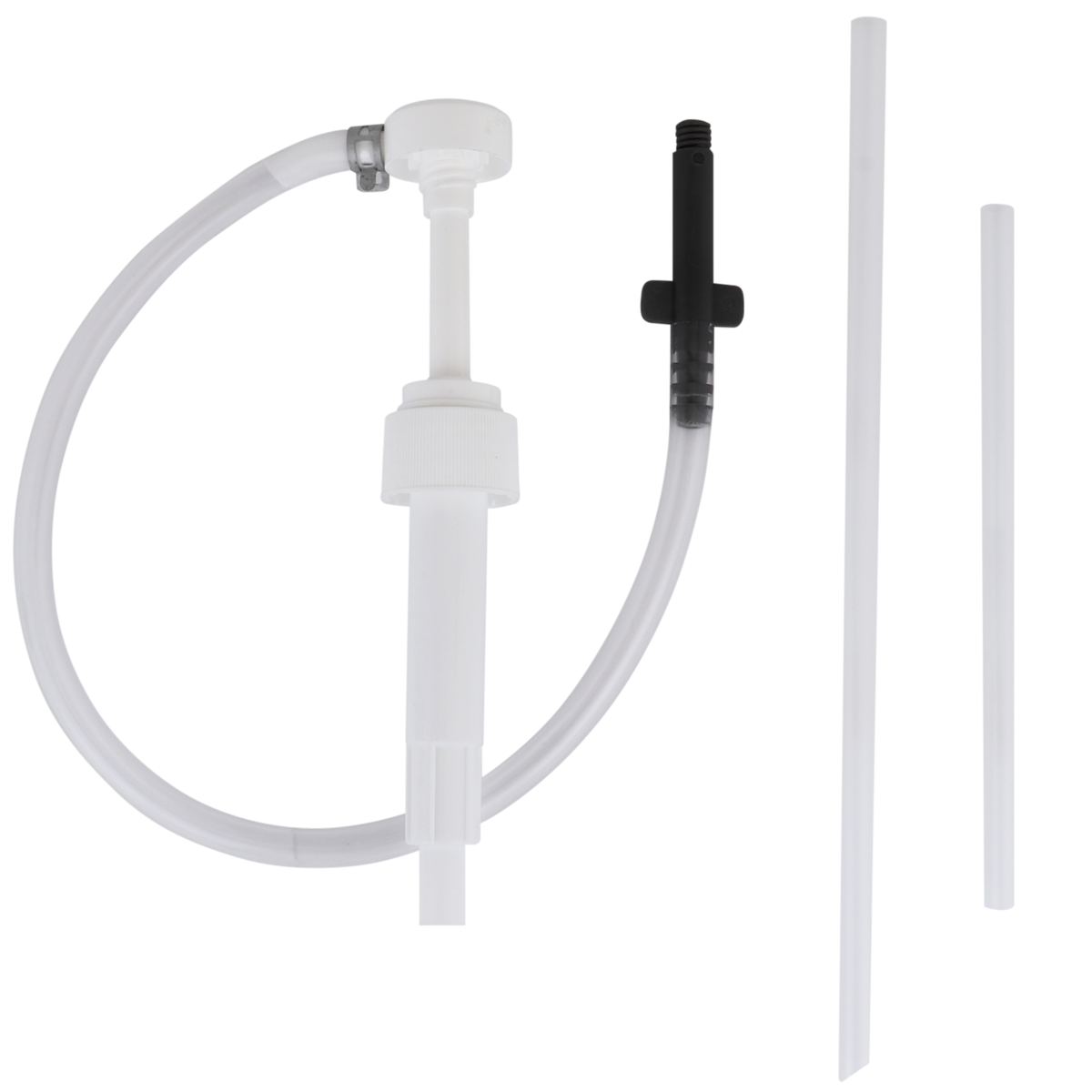 ZE1021 – Hand Pump for Quart Bottles with Plastic Hands-Free Adapter