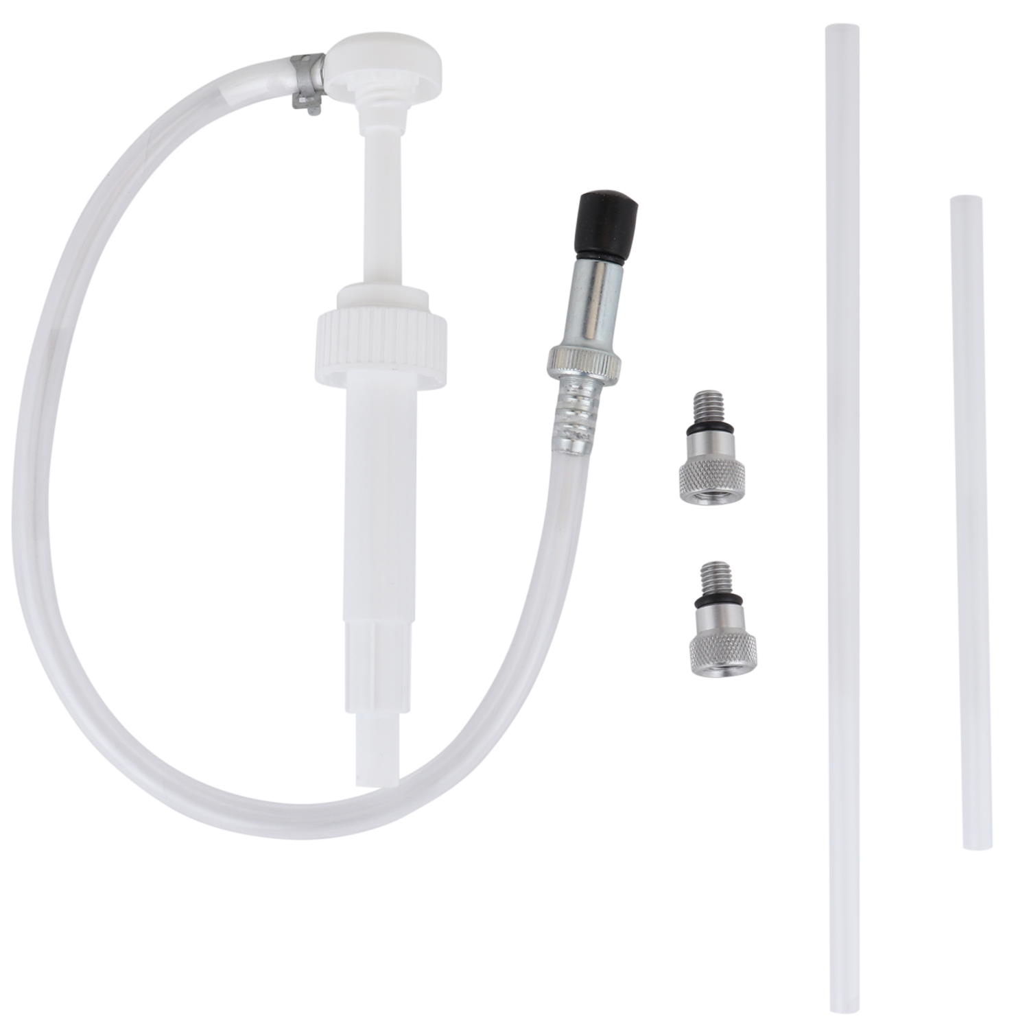 ZE1022 – Hand Pump for Quart Bottles with Marine Thread Adapter (28mm neck).