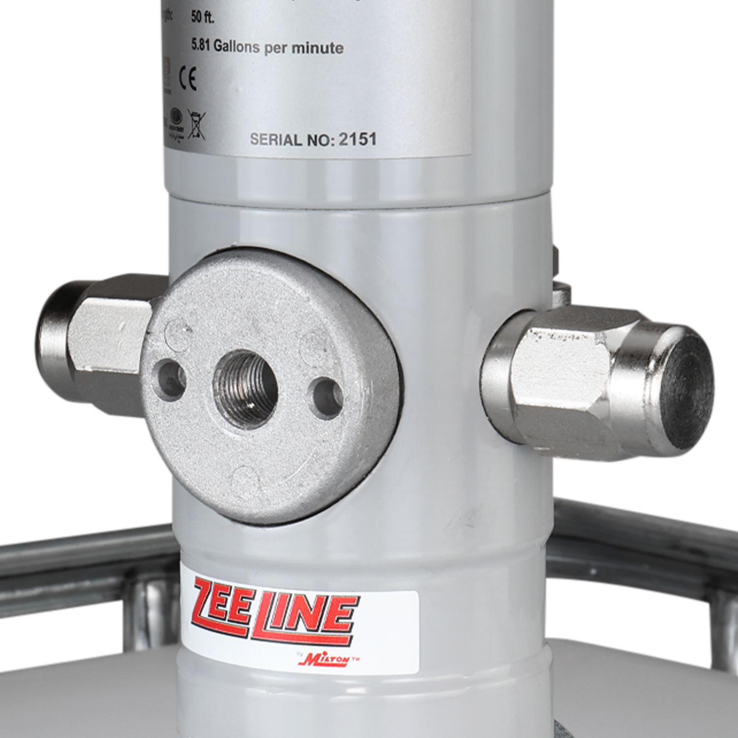 ZE1700 – 3:1 Pneumatic Stub Style Standard Flow Rate Piston Pump