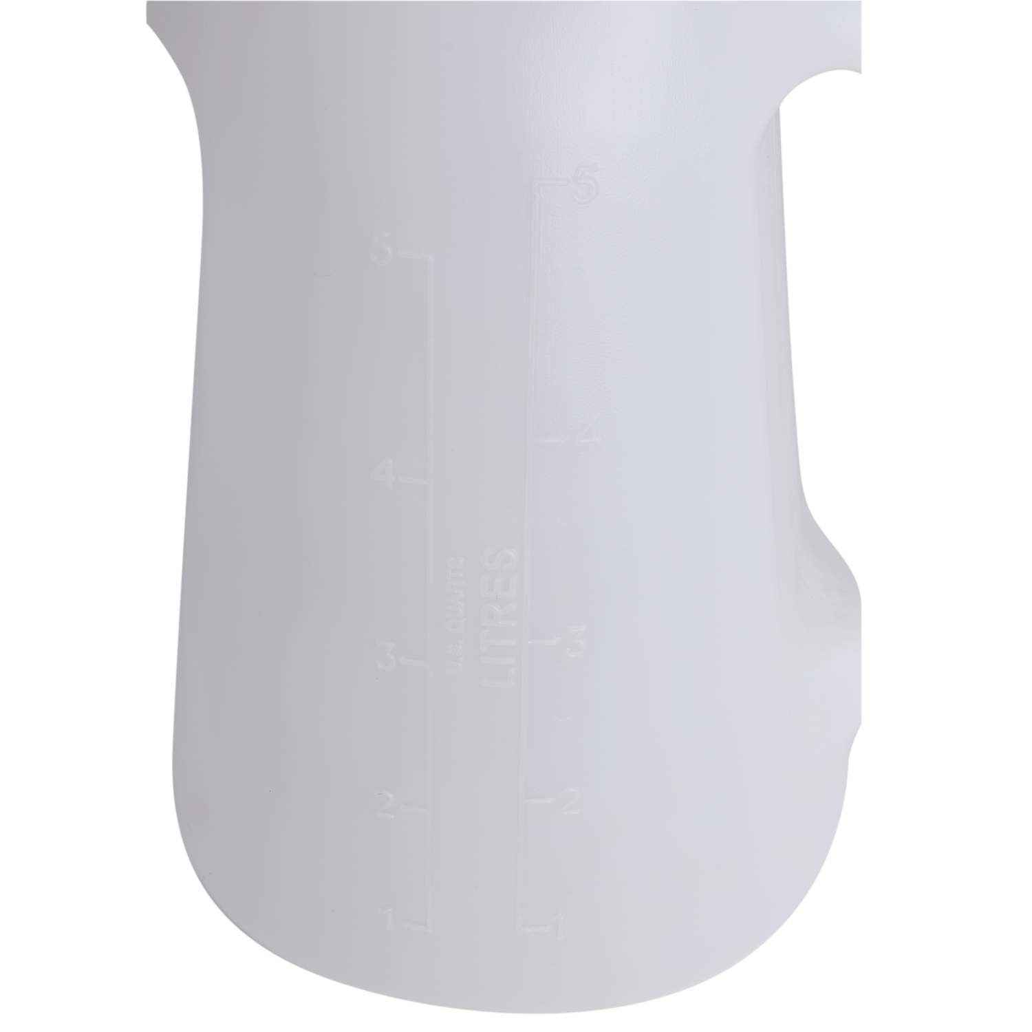 ZE753 - 2 Quart Polyethylene Measure with Flexible Spout