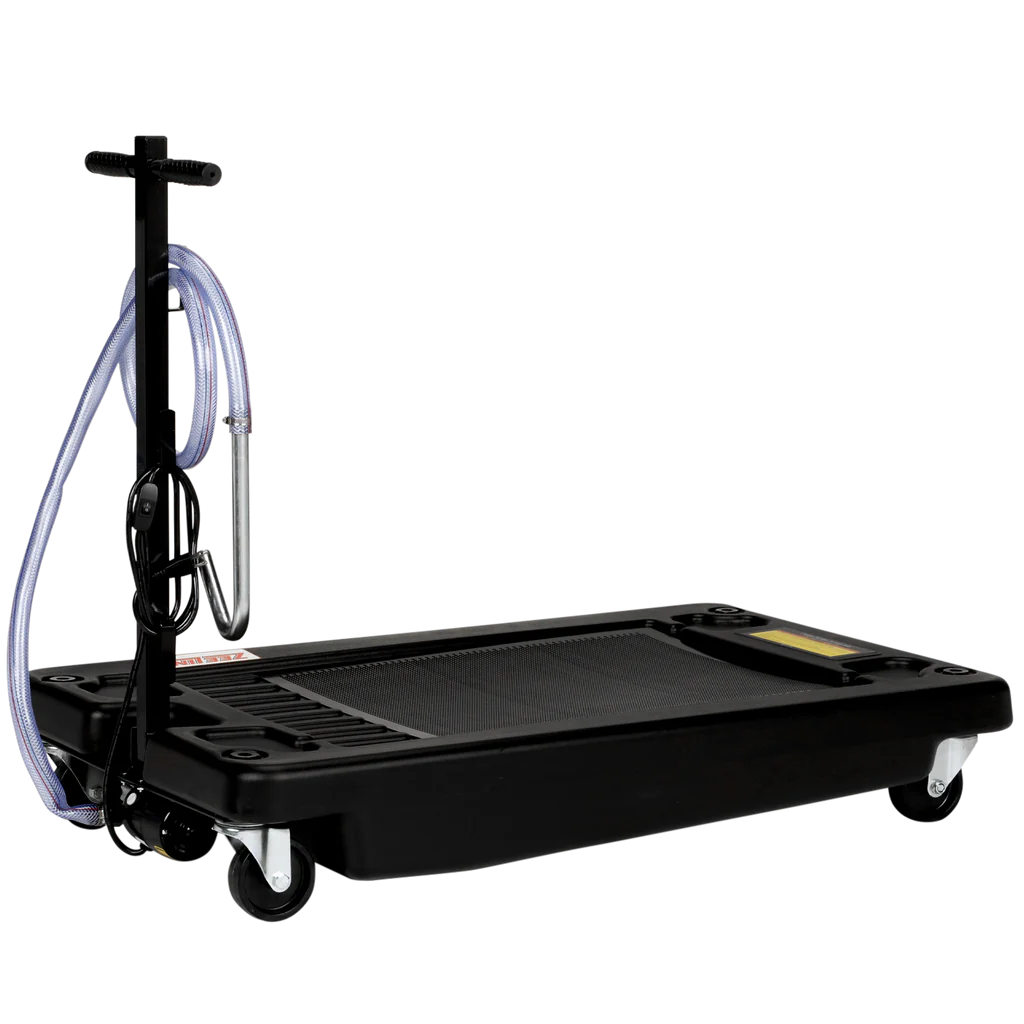 17-Gallon Poly Low-Profile Oil Drain W/Electric Evacuation Pump