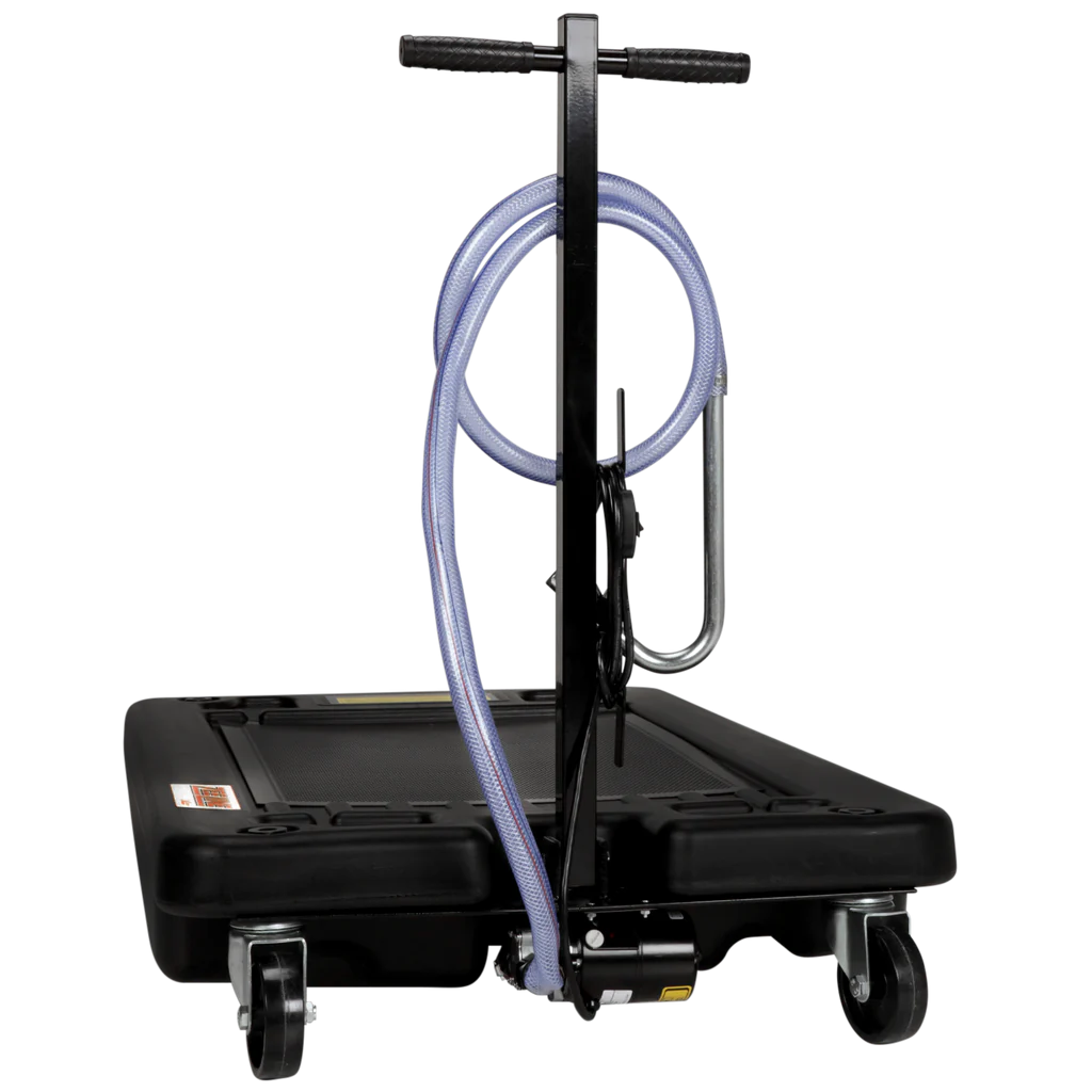 17-Gallon Poly Low-Profile Oil Drain W/Electric Evacuation Pump