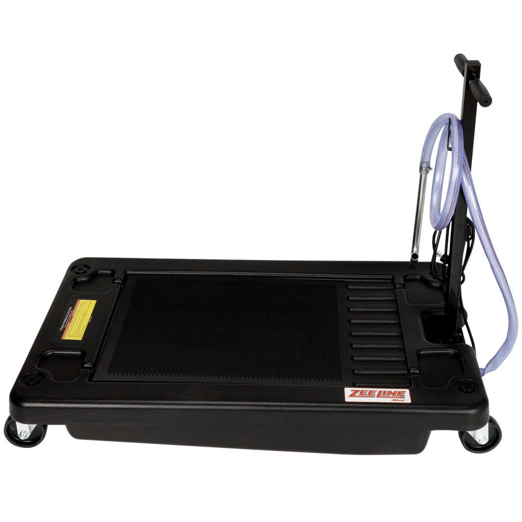 17-Gallon Poly Low-Profile Oil Drain W/Electric Evacuation Pump