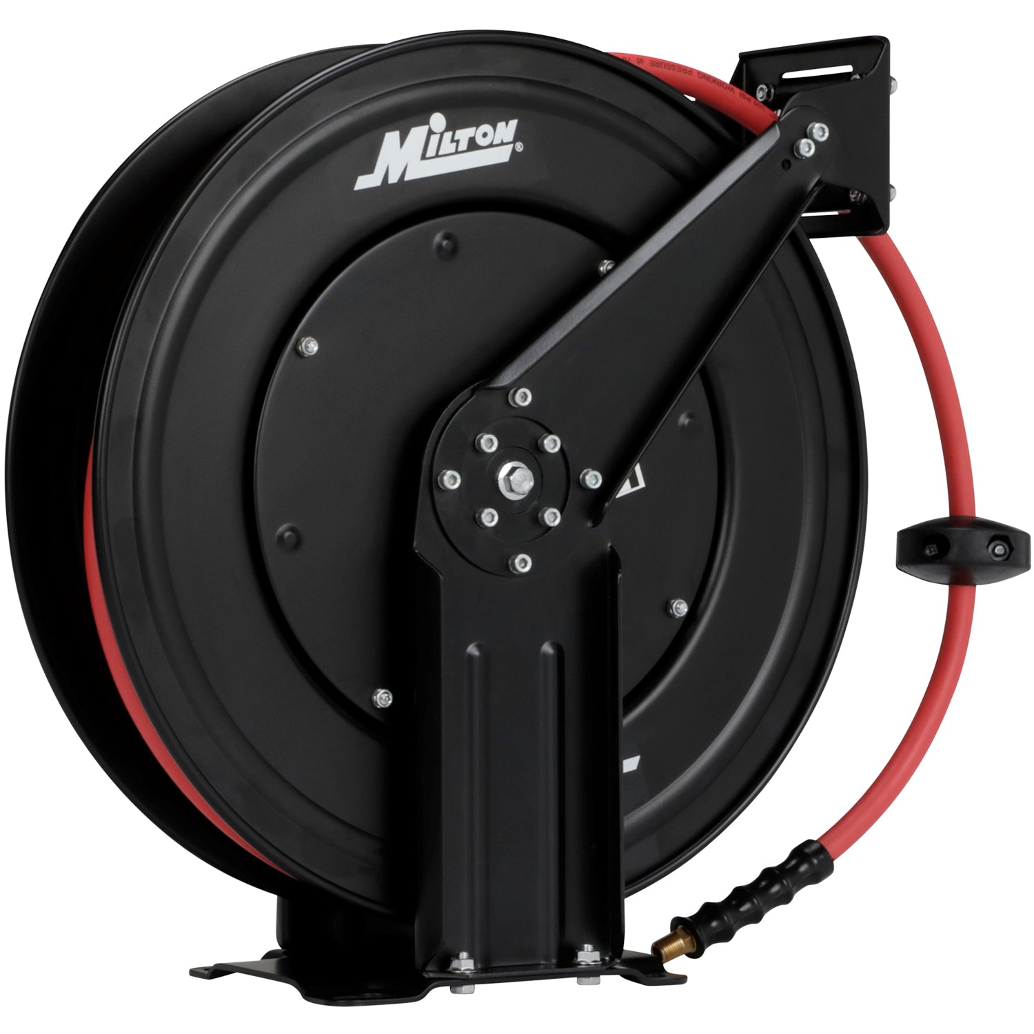 Steel Dual Arm Auto-Retractable Hose Reel, 3/8