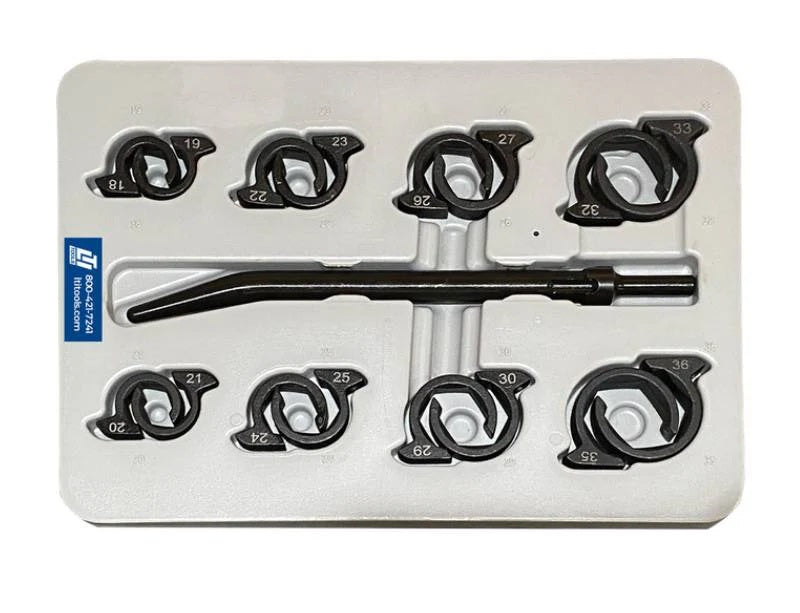 Heavy Duty Sae & Metric Shockit™ Socket Line Wrench Set Industrial/Hydraulic Fittings Removal 16-Piece