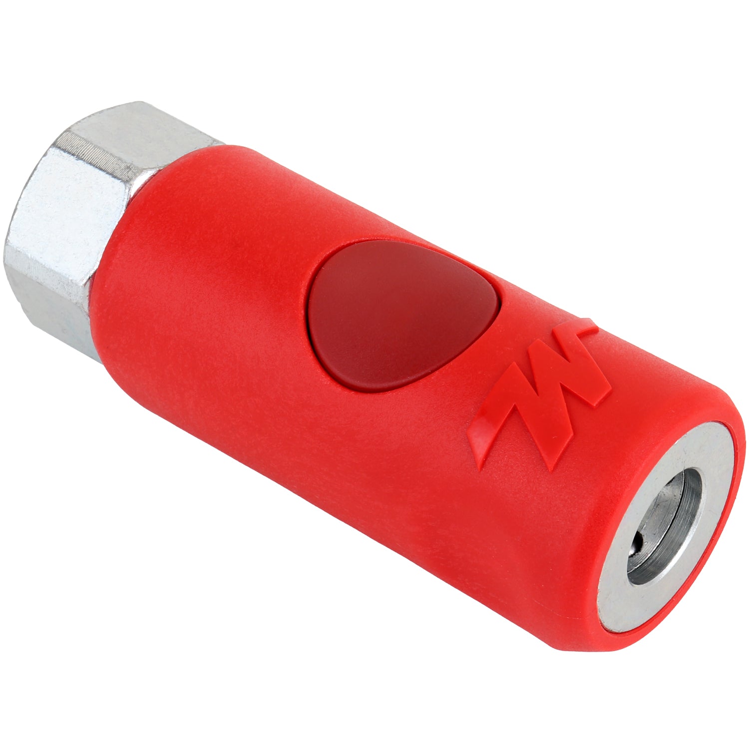New M-Style Safety Push Button Air Coupler – 1/4
