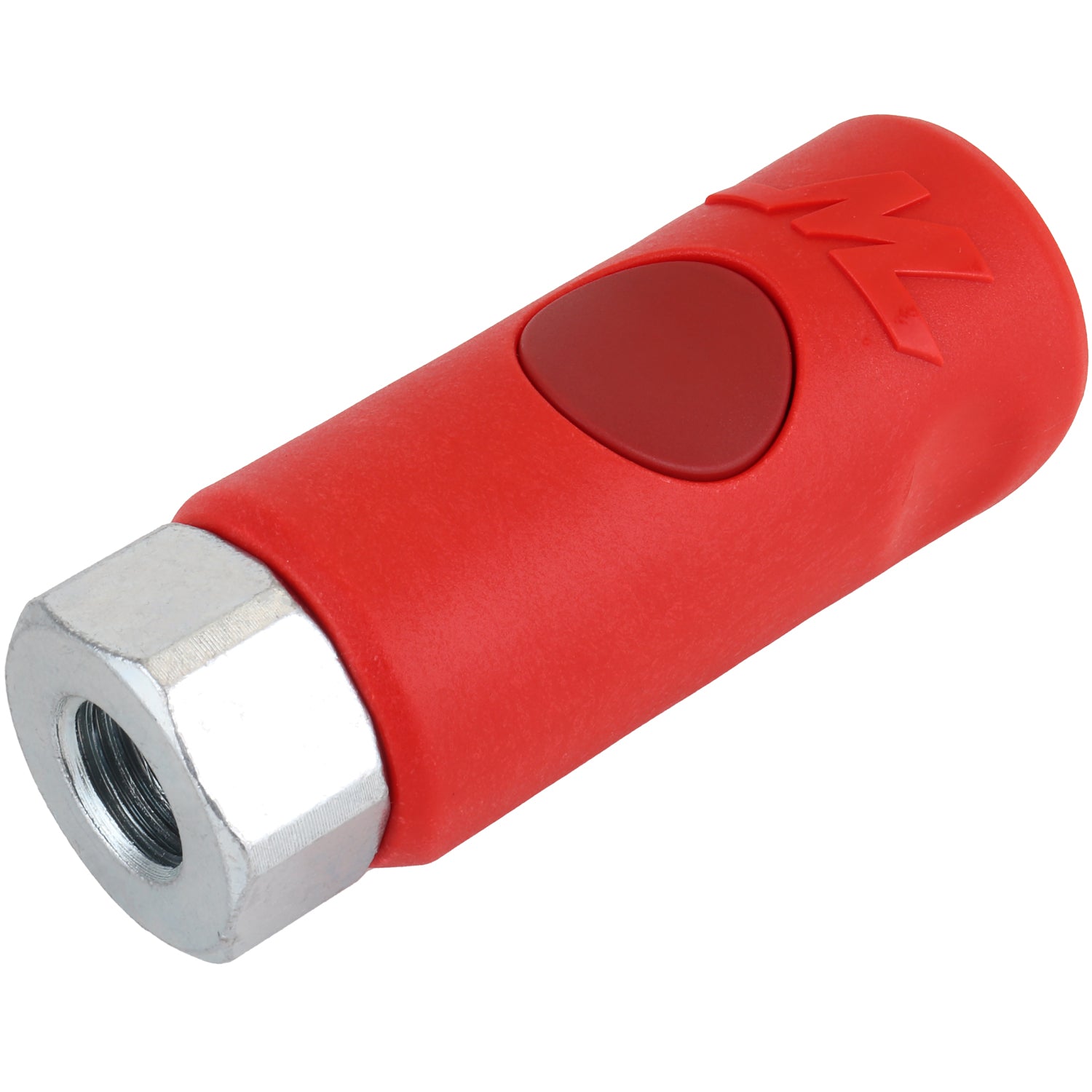 New M-Style Safety Push Button Air Coupler – 1/4