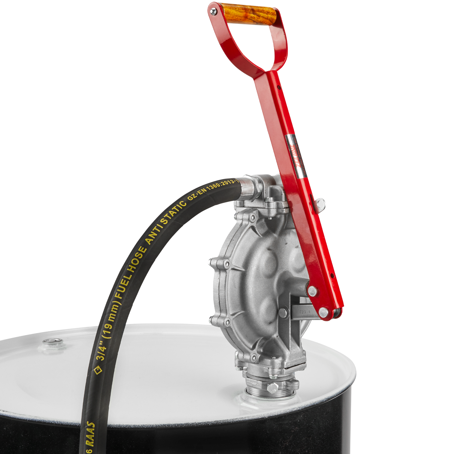 Hand operated diaphragm pump for transferring fuel and other Hand operated diaphragm pump for transferring fuel and other