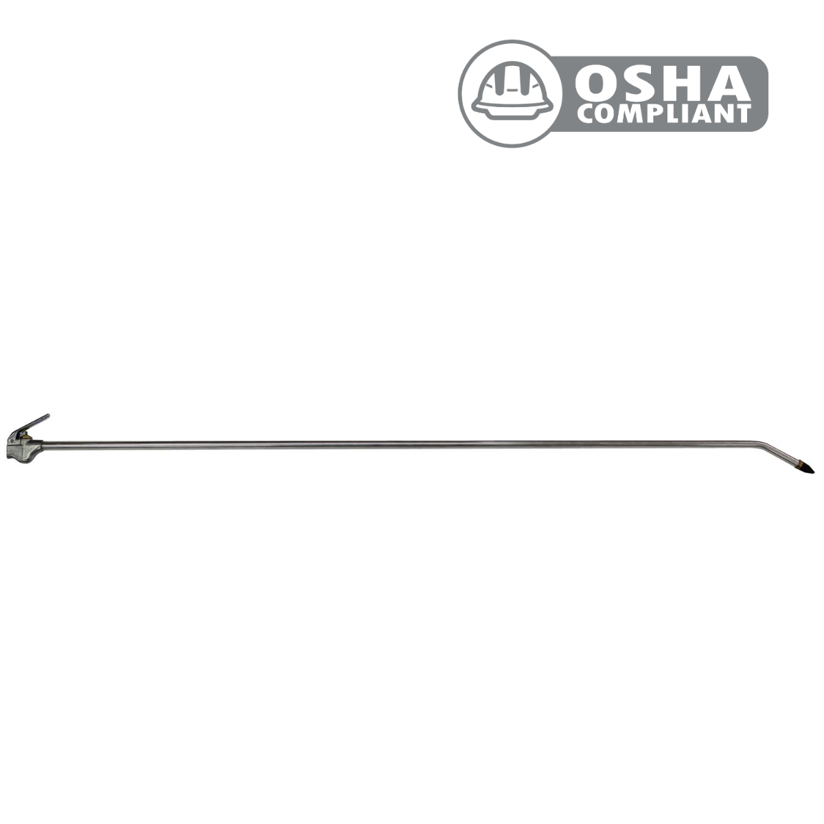 Heavy-duty Air Blow Gun with 4' Extension Nozzle, Lever-Grip, Safety Air Blow Gun OSHA Compliant 1/4