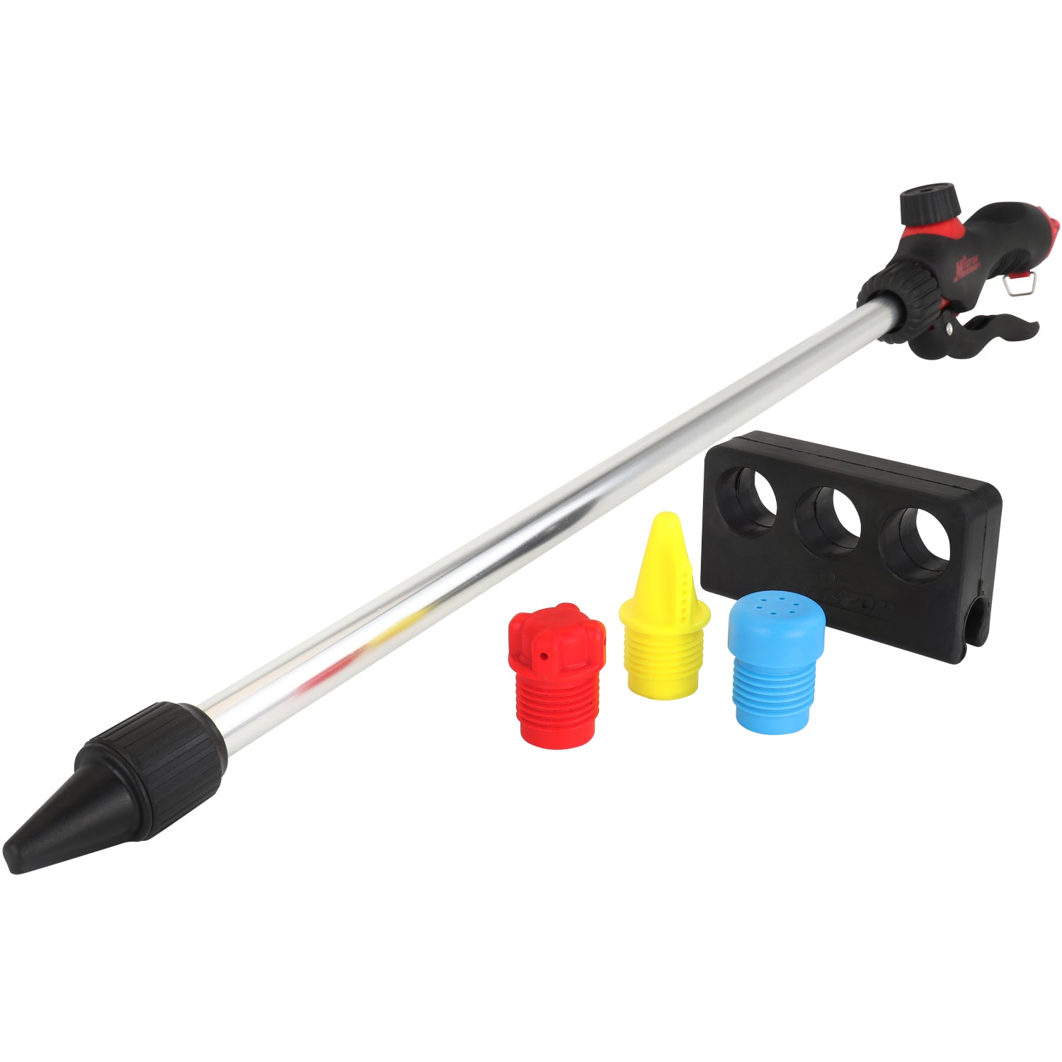 PowerWand® Dual Water and Air High Volume Air Blow Gun with Tips, 4 Pc