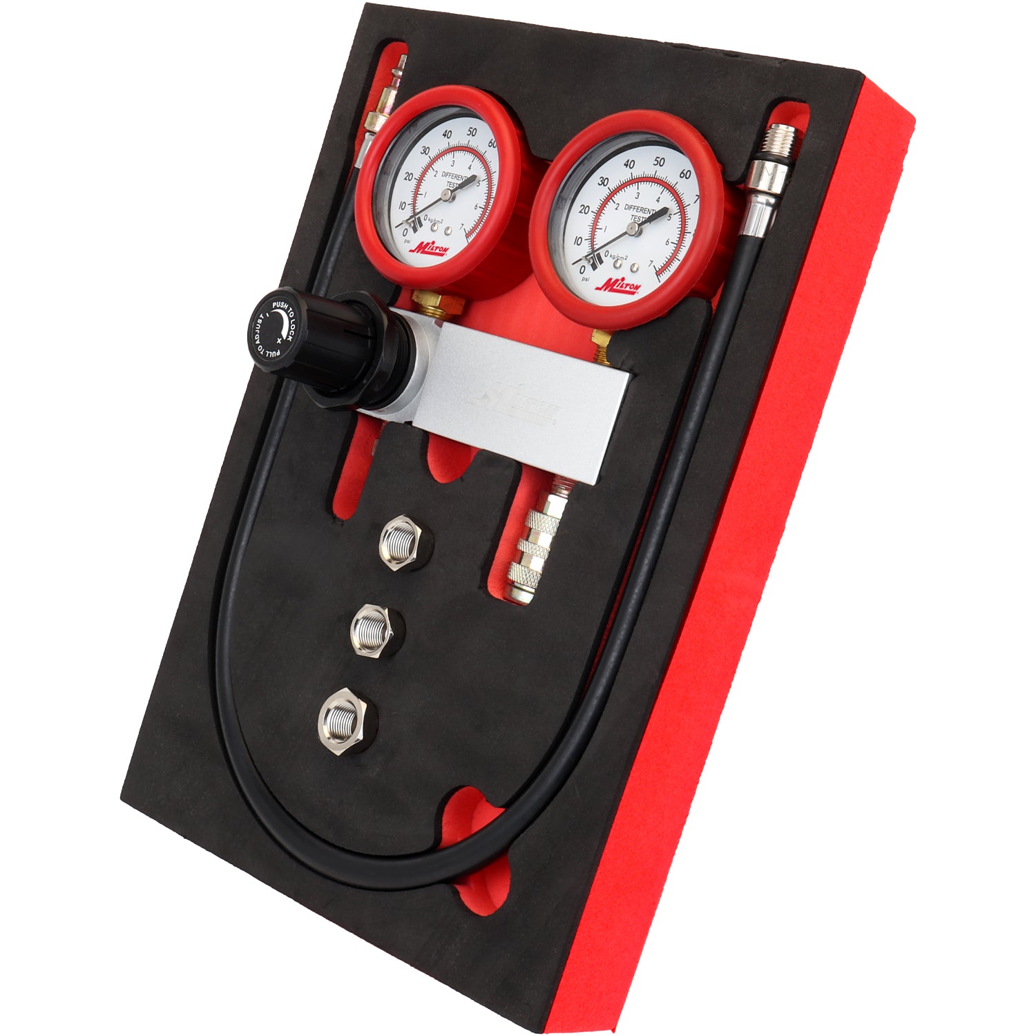 Premium Differential Cylinder Pressure Tester – Dual 2-1/2
