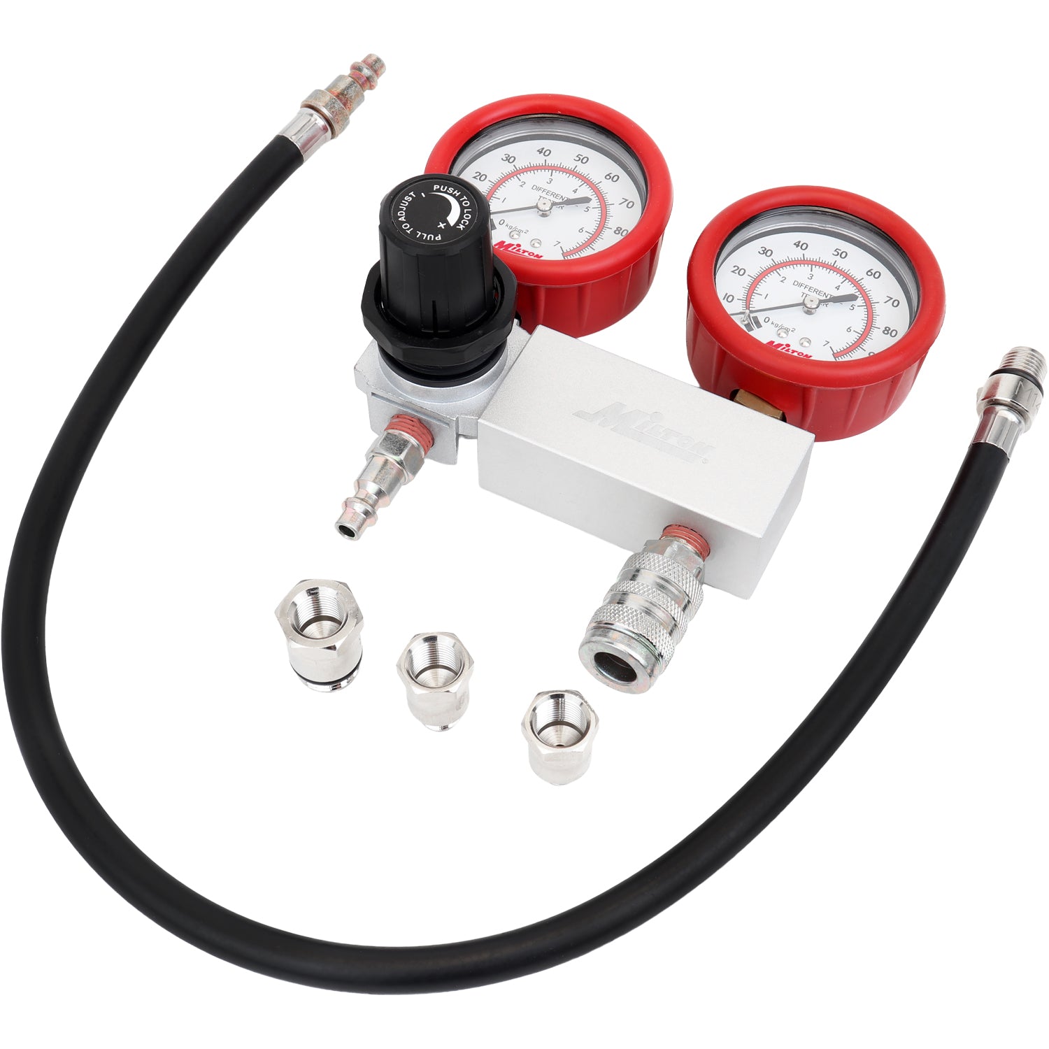 Premium Differential Cylinder Pressure Tester – Dual 2-1/2