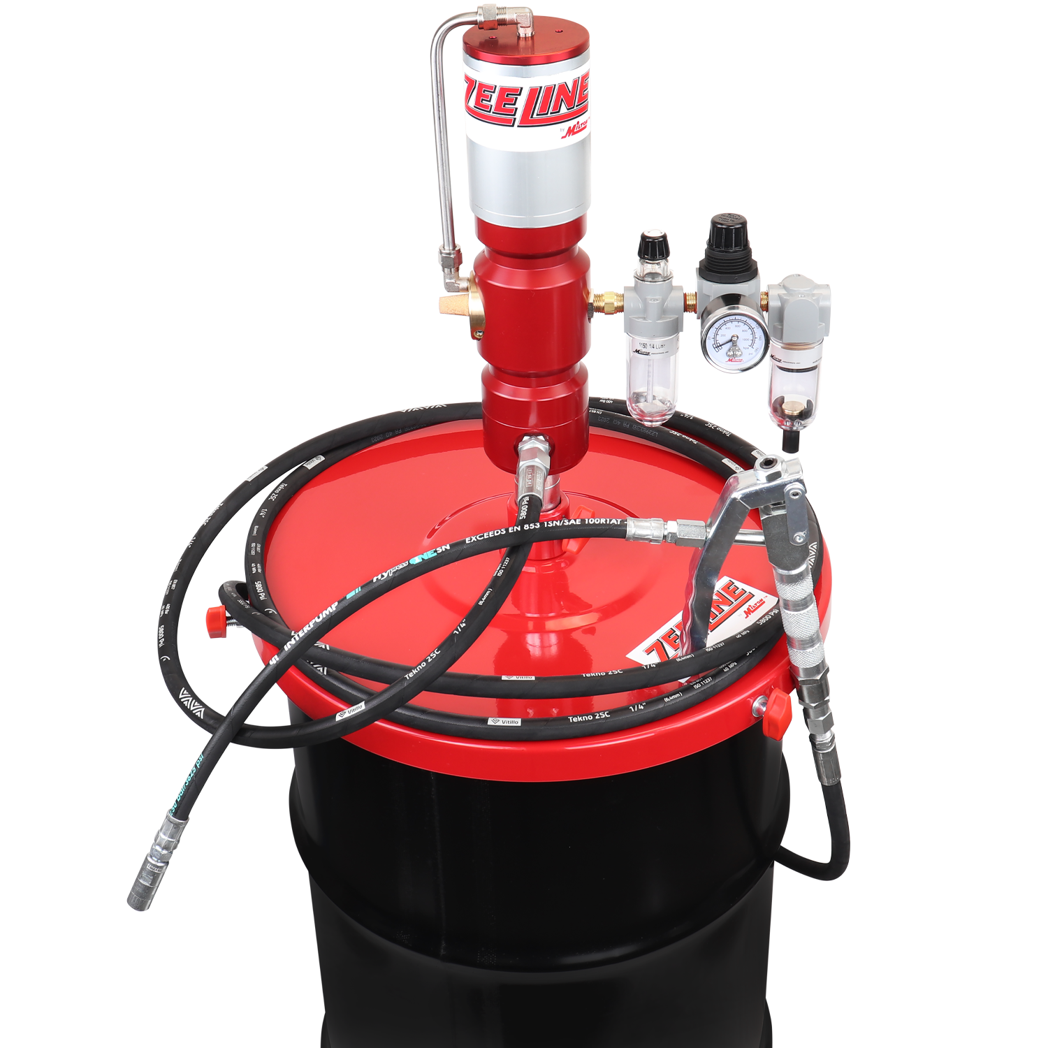 ZE1213PK – 70:1 Premium Grease Pump for 120 Lbs. Kegs Package