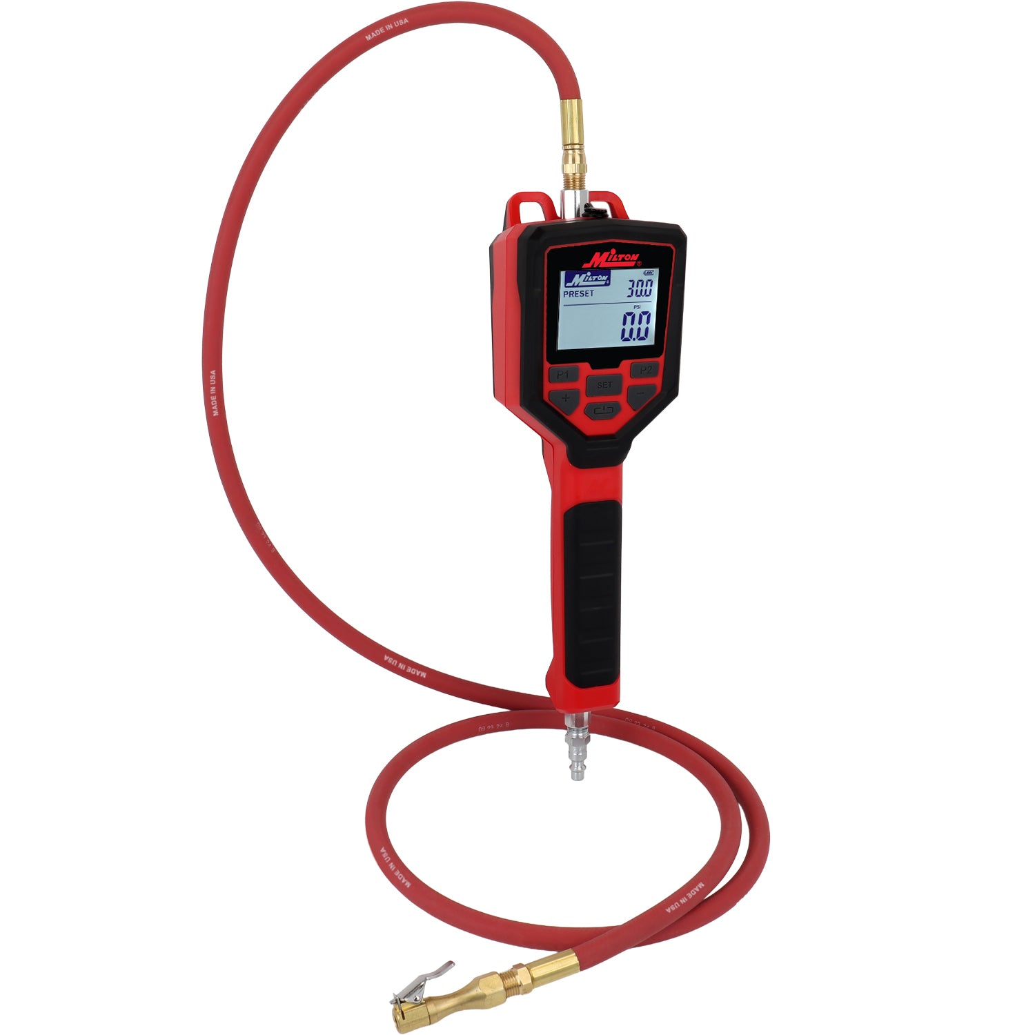 Preset Digital Auto Tire Inflator with Gauge, 174 PSI Automatic Inflate & Deflate