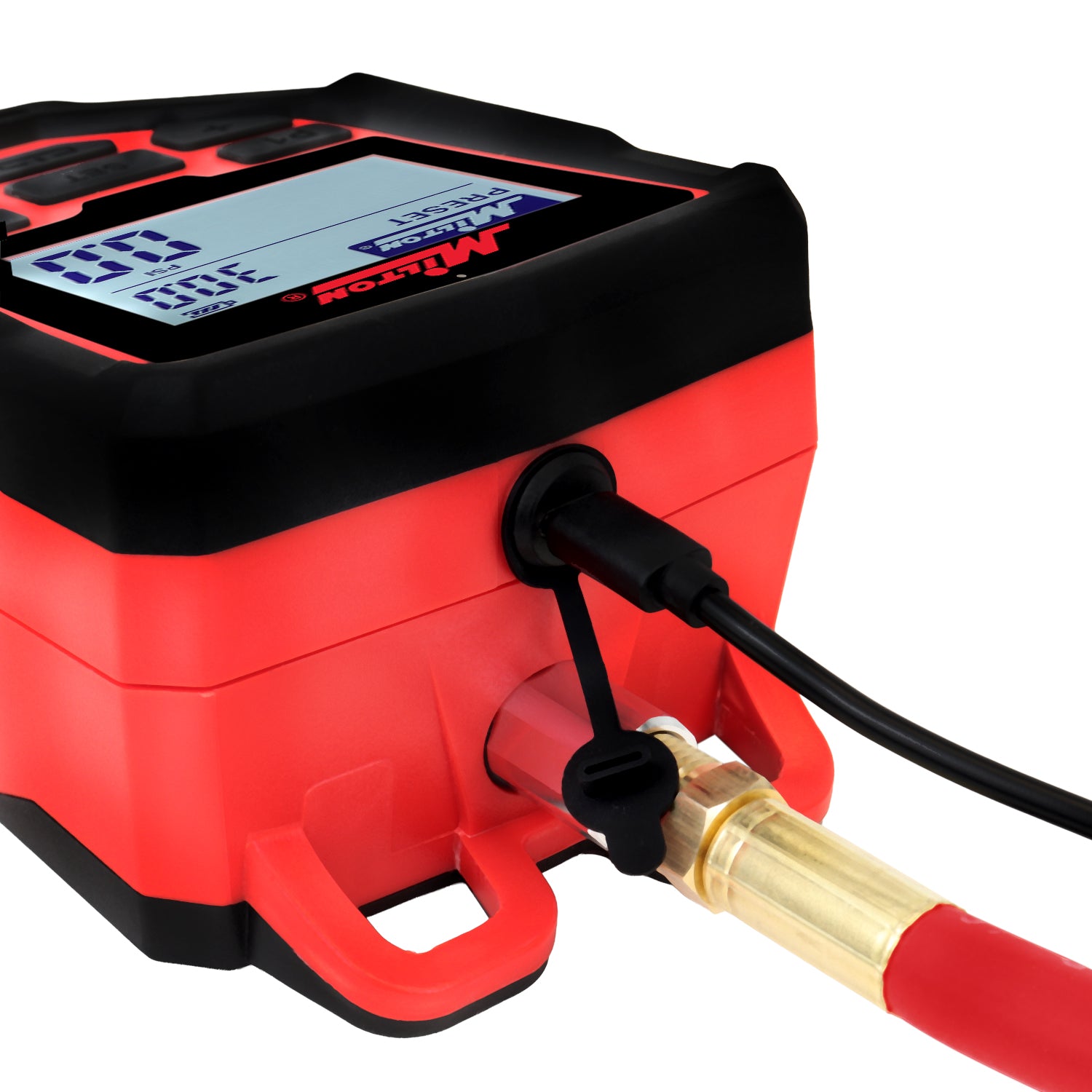 Preset Digital Auto Tire Inflator with Gauge, 174 PSI Automatic Inflate & Deflate