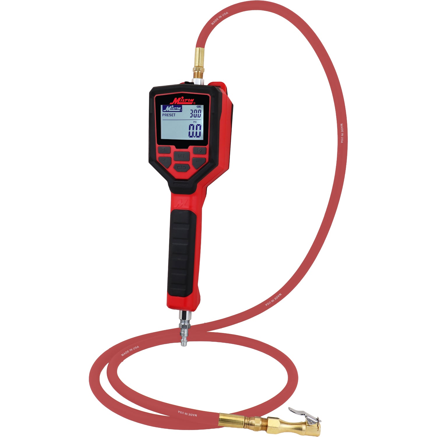 Preset Digital Auto Tire Inflator with Gauge, 174 PSI Automatic Inflate & Deflate