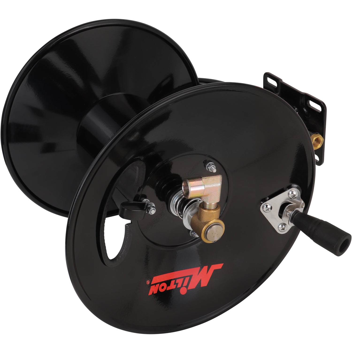 Empty Manual Reel for Pressure Washing (holds 200' of hose)