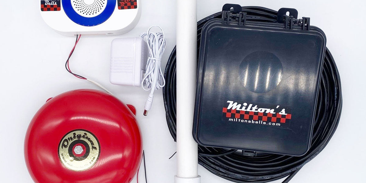 Vehicle Detector Probe Chime and Bell Kit – Wireless Alert System for