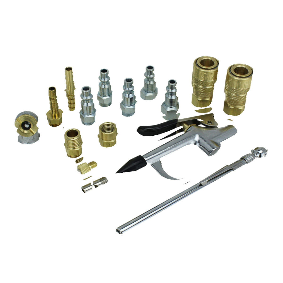Compressor Accessory Kit 17 Pc Air Compressor Accessory Starter Kit (16-Piece)