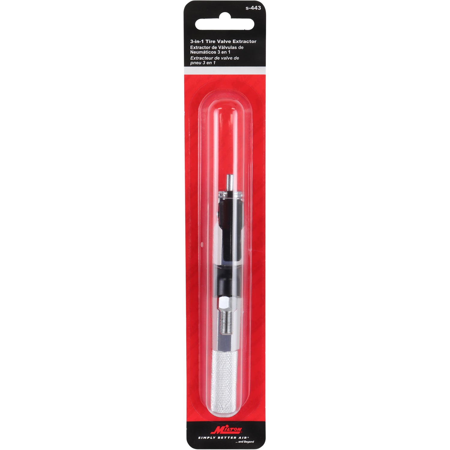 Tyre Extractor 3-in-1 Tire Valve Extractor and Inflator Tool (Remove, Inflate, Instal