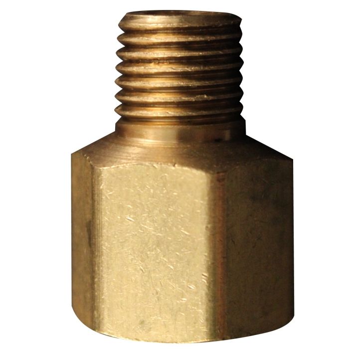 1/8 in. Pipe Swivel Adapter - MNPTF x FNPTF Thread Connection - 300 PSI -  Brass Pipe Fitting