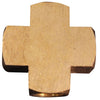 3/8" FNPT Brass Cross Hose Fitting
