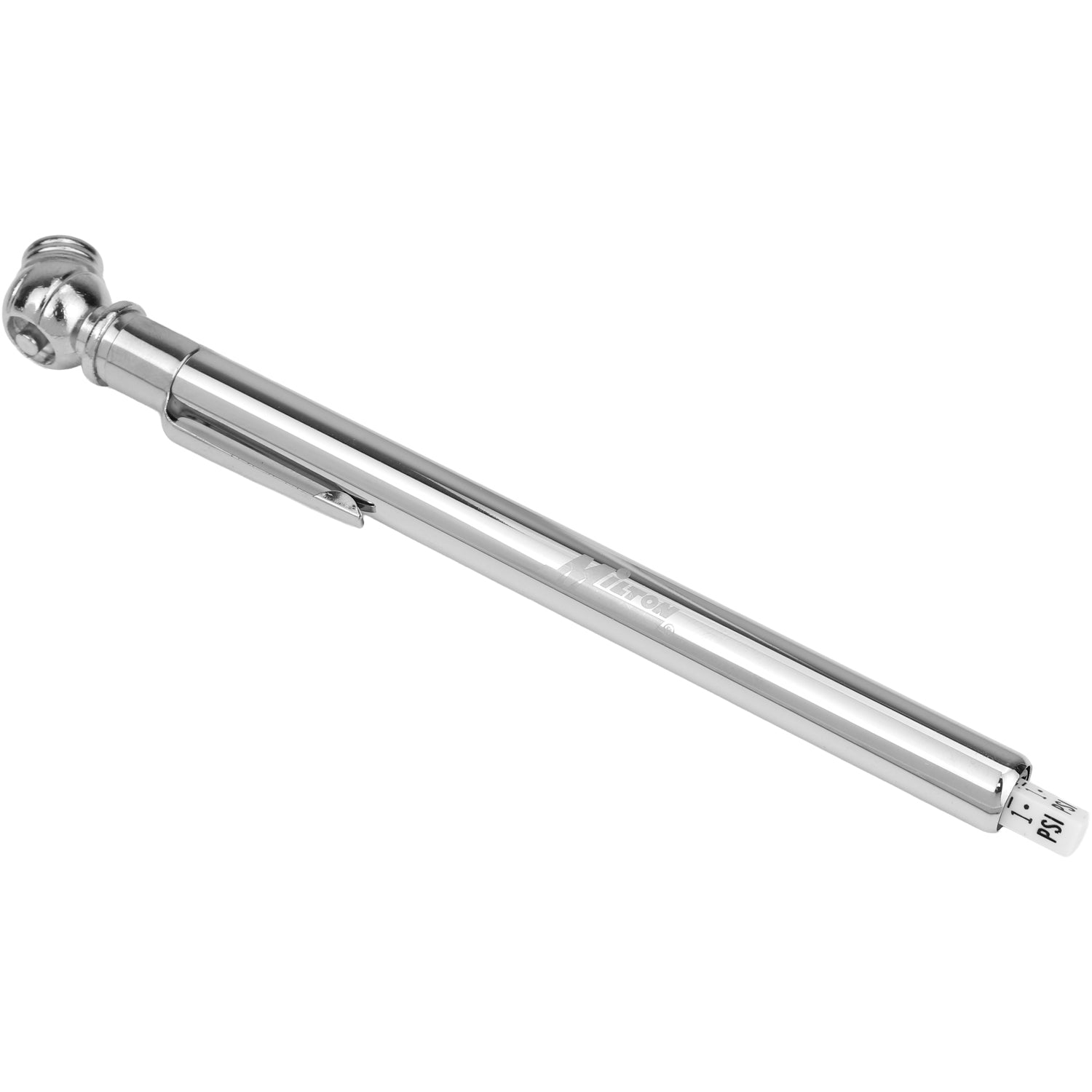 Tire Pressure Gauge, Single Ball Head Air Chuck, Stainless Steel Low-Pressure Pencil Tire Gauge, 2-20 PSI Trucks, RVs, and Cars