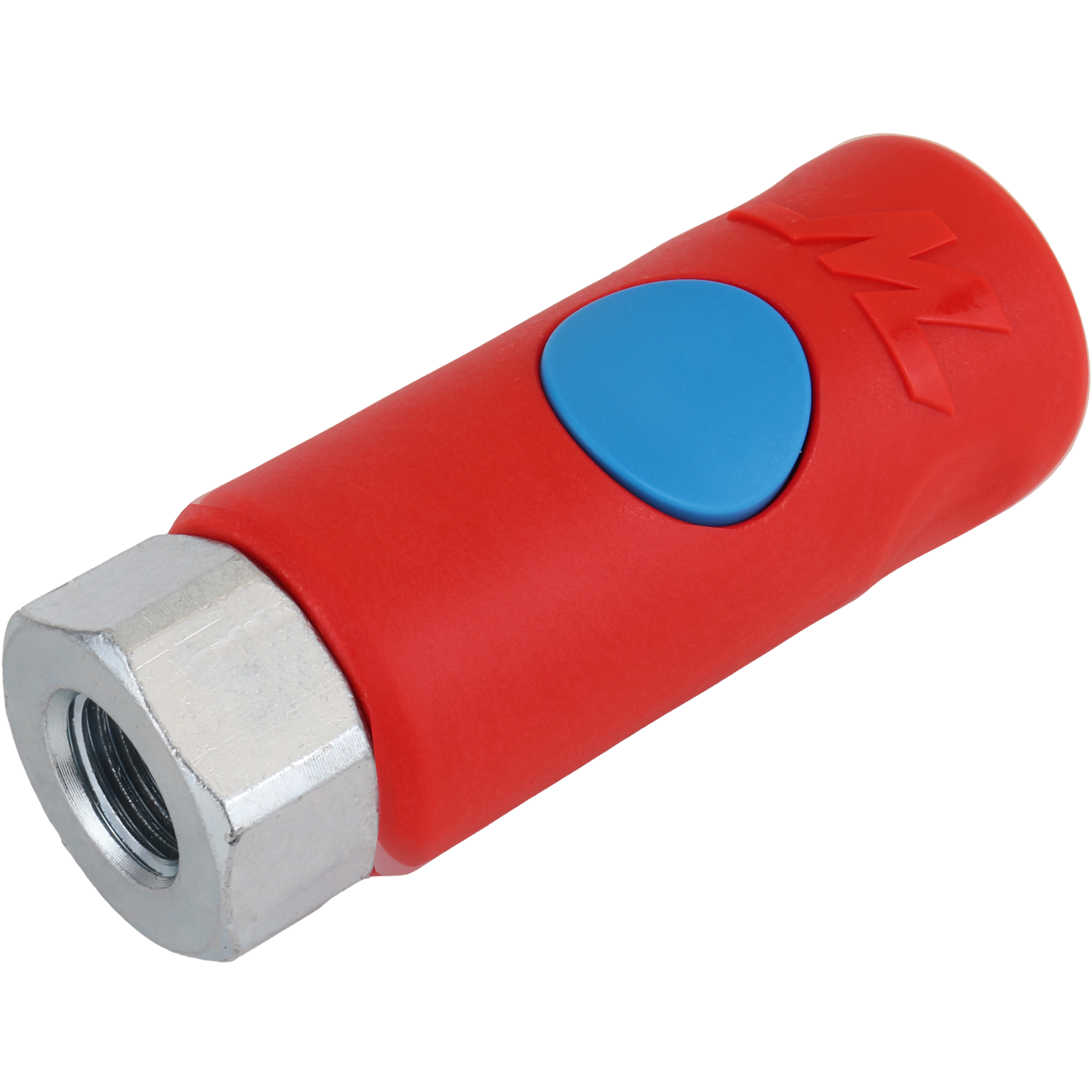 New T-Style Safety Push Button Air Coupler – 1/4