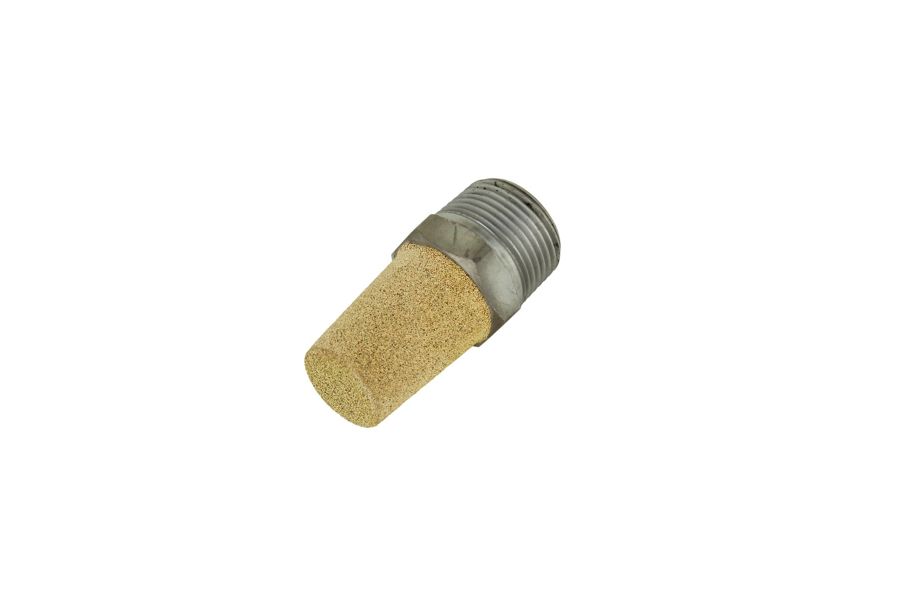 Pneumatic Exhaust Muffler, 3/4” MNPT, 40 Micron Sintered Bronze Silencer/Diffuse Air & Noise Reducer (Box of 25)