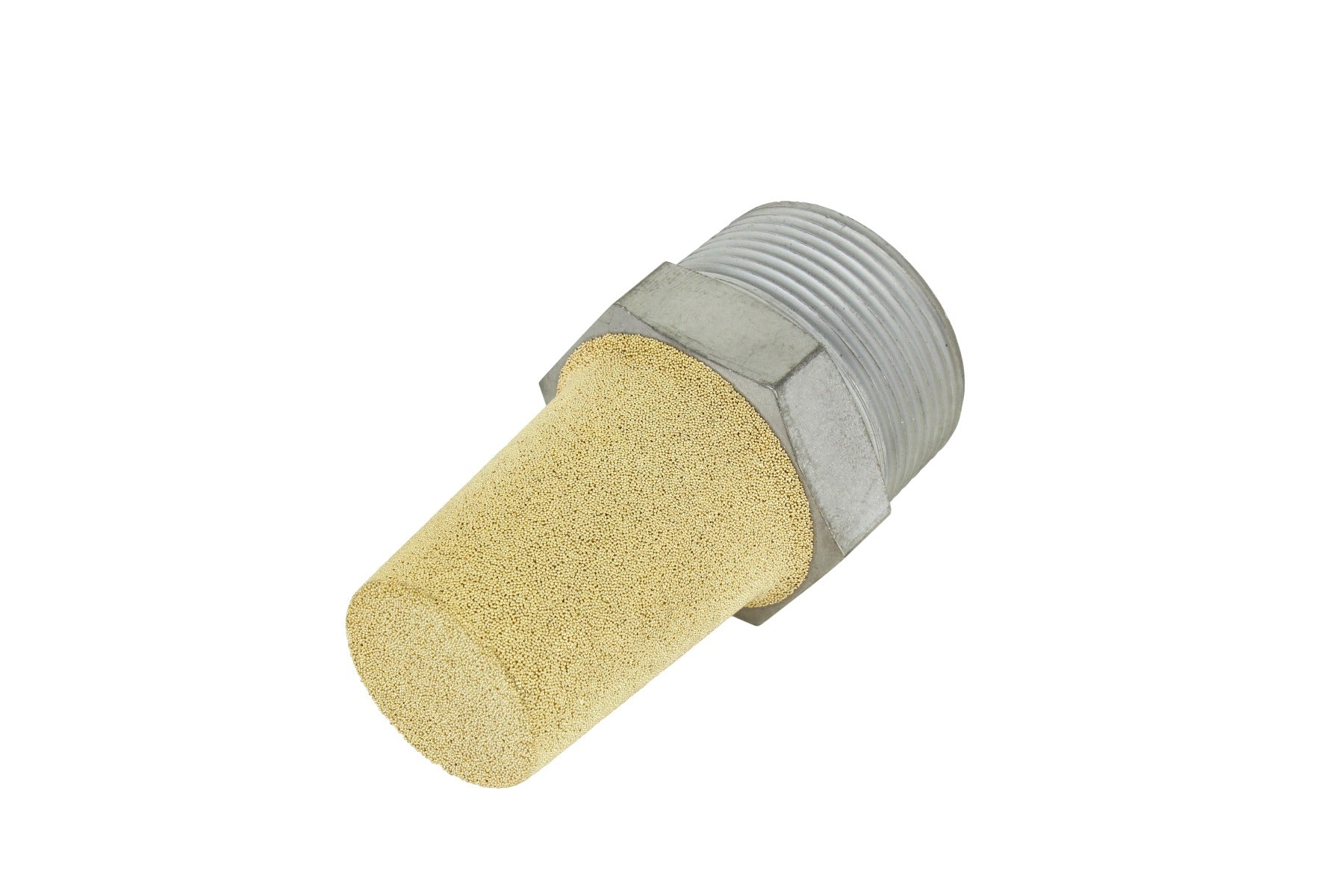 Compressed Air Filter 10 Pieces 1/4" BSP Pneumatic Brass Flow Control Silencer Air Exhaust Muffler Fitting-in Noise Reducer - Foto 4