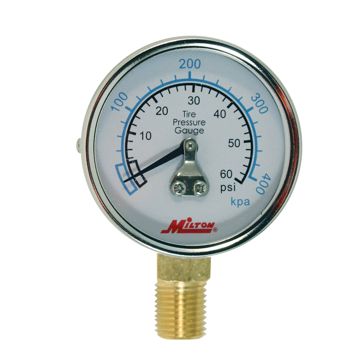 Milton® Industries 1/4 NPT Pressure Gauge Reliable Pressure Reading