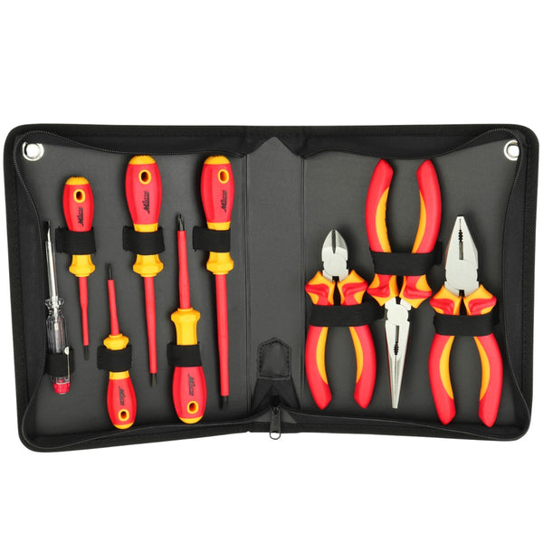 1305-EV-01-Milton® 9-Piece Insulated Pliers and Screwdrivers Tool