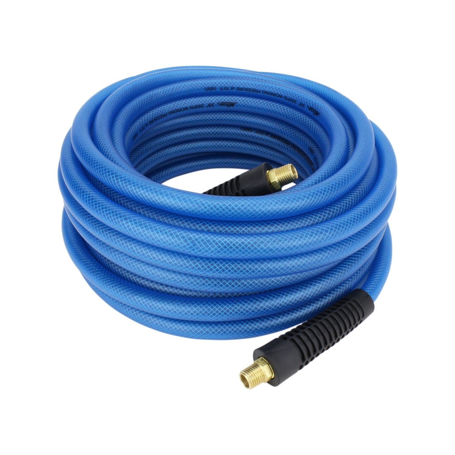 Flex Hose- Flexible, lightweight & braided polyurethane hybrid air hose with bend restrictor