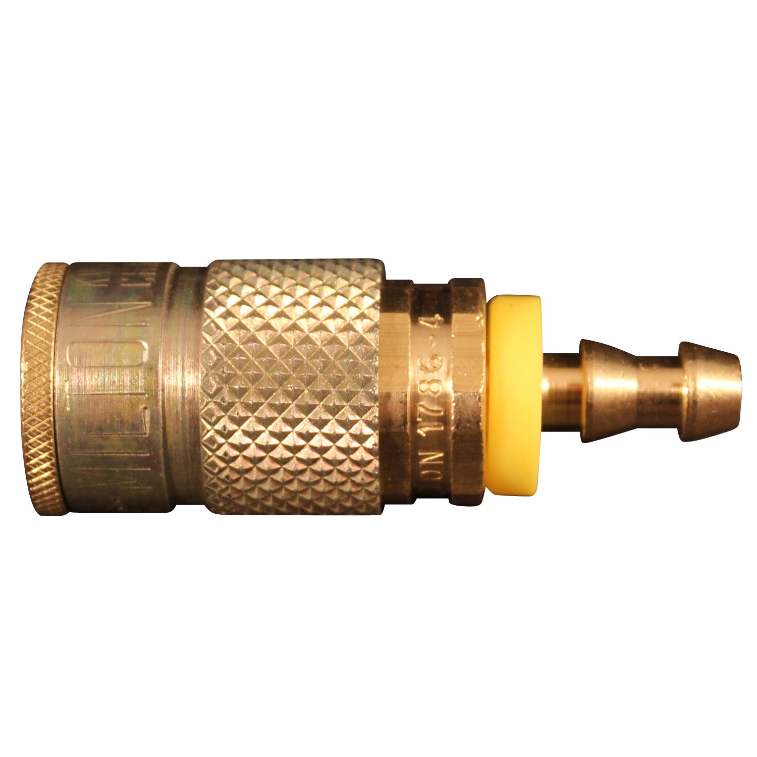 Hose Barb T-Style Push-on and Lock Coupler