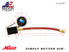 Digital High Volume Dunnage Bag Inflator 15" 2-Braid EPDM Hose, 3/8 MNPT Outlet (0-15 PSI)