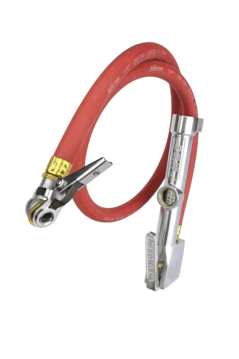 Single Head Air Chuck Inflator Gauge Milton Industries — Milton