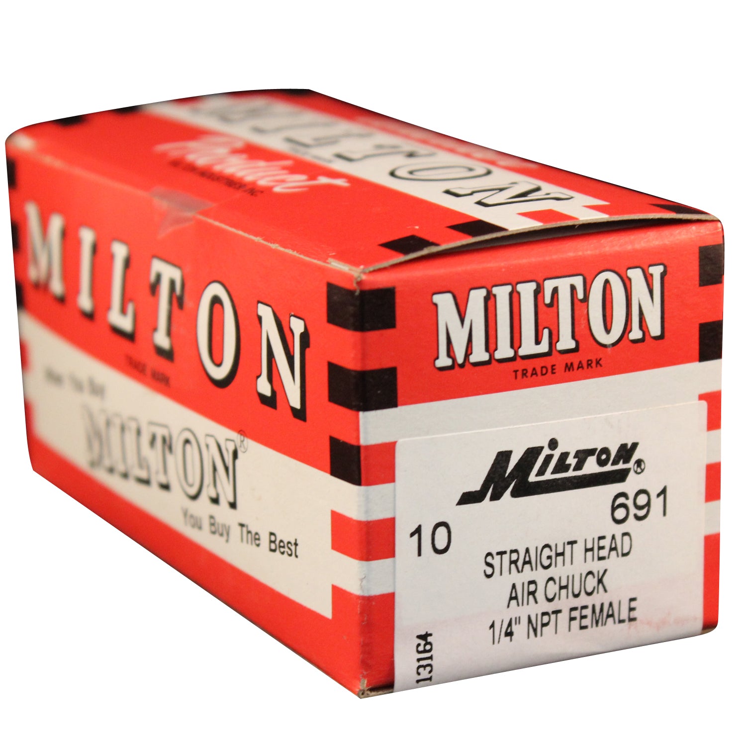 Buy Milton® 1/4" FNPT Straight Head Air Chuck Box of 10 Milton