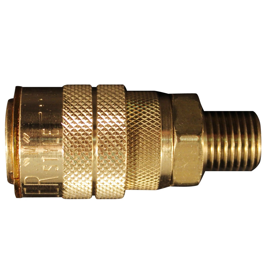 1/4" NPT M-STYLE® Coupler with Drag Guard