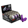 box of HIGHFLOWPRO® Plugs (V-Style, Purple)