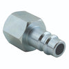 HIGHFLOWPRO® 3/8" FNPT V-Style/Euro Interchange Steel Air Plug Fitting (High Volume Low Pressure Application)
