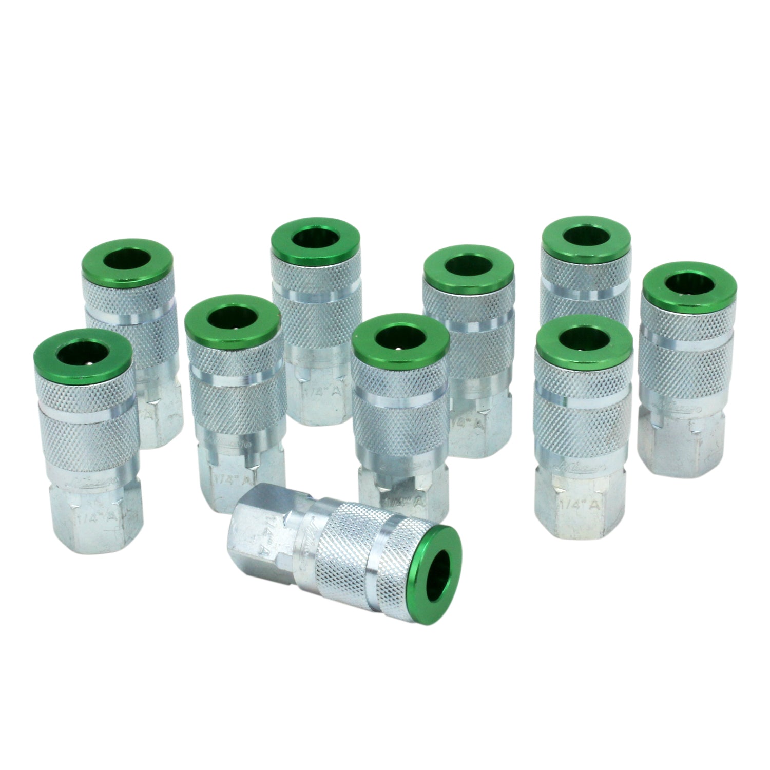 COLORFIT® Couplers (A-Style, Green) - 1/4