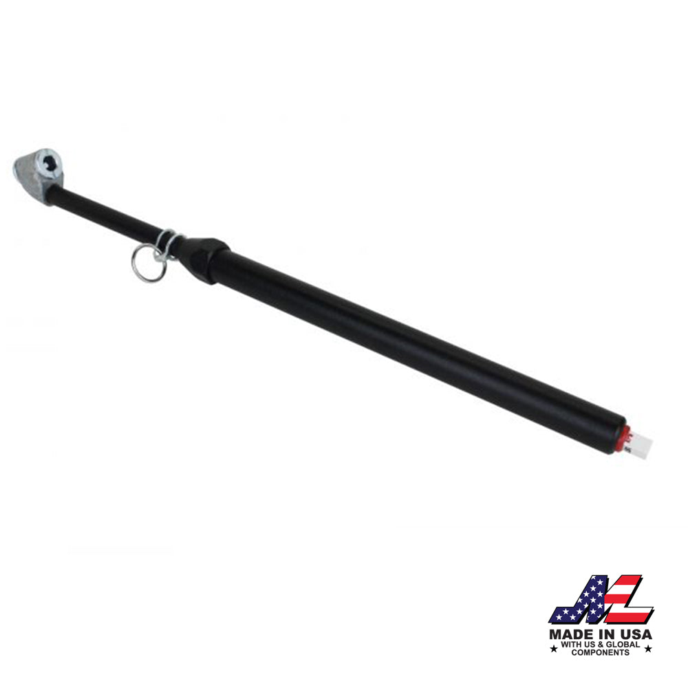 Dual Head Angled Chuck Service Gauge, Matte Black Poly Finish -13