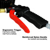 EXELAIR® Digital Pistol Grip Tire Inflator/Deflator Gauge, 16" Air Hose and Easy-Clip Chuck