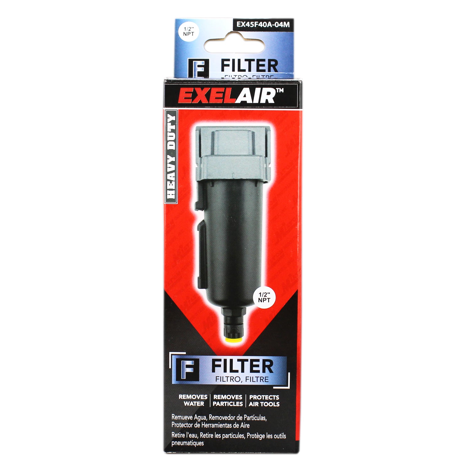 EXELAIR® FRL Air Filter, 1/2