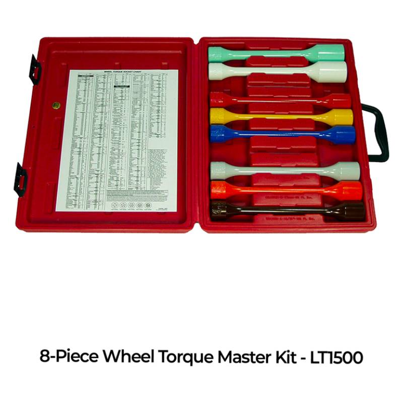 8 Piece Wheel Torque Master Kit For 1/2 Inch Drive Impact Wrench - LT1500