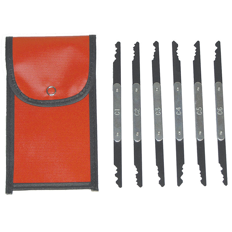 Car Rocker Picks Chrysler Automotive Rocker Lock Pick Set