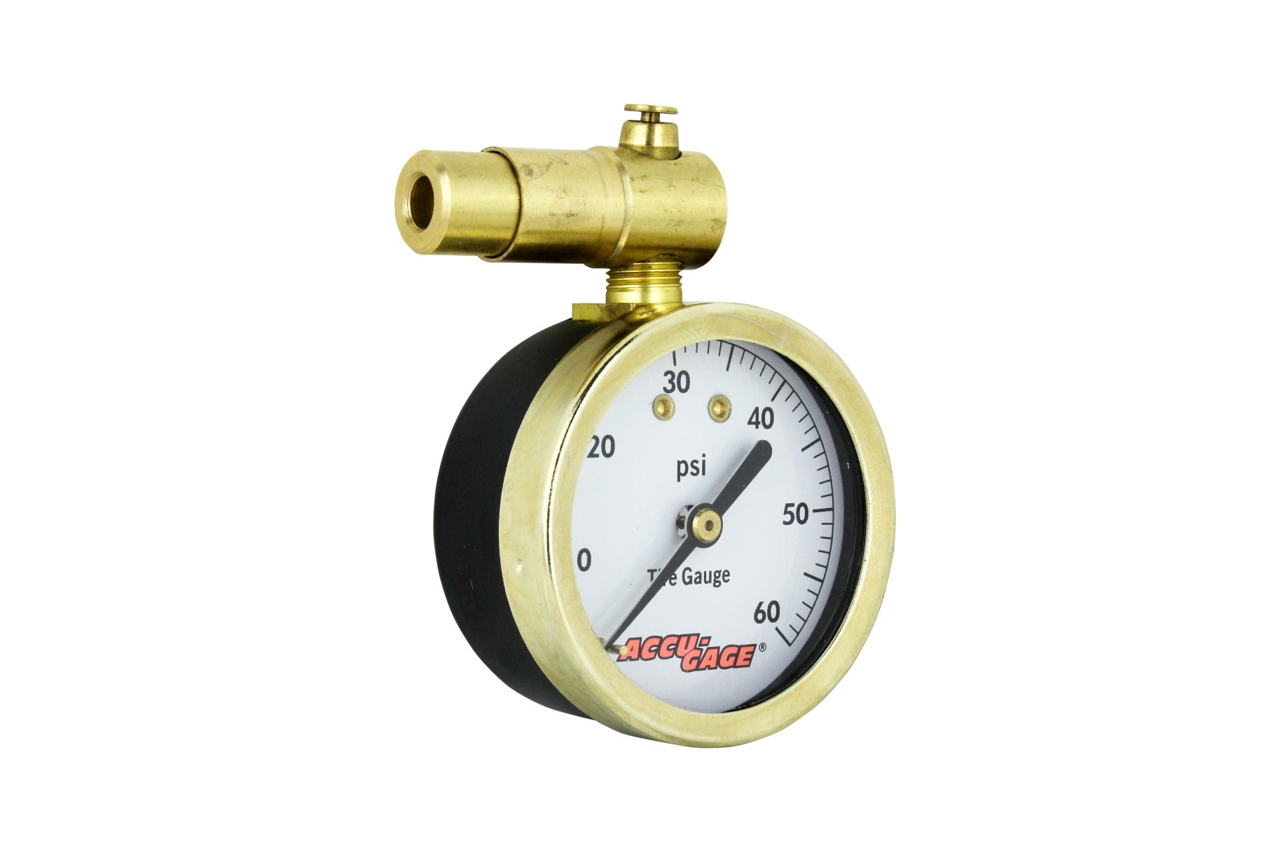 ACCU-GAGE® by Milton® 0-60 PSI Presta Valve Bike Tire Pressure