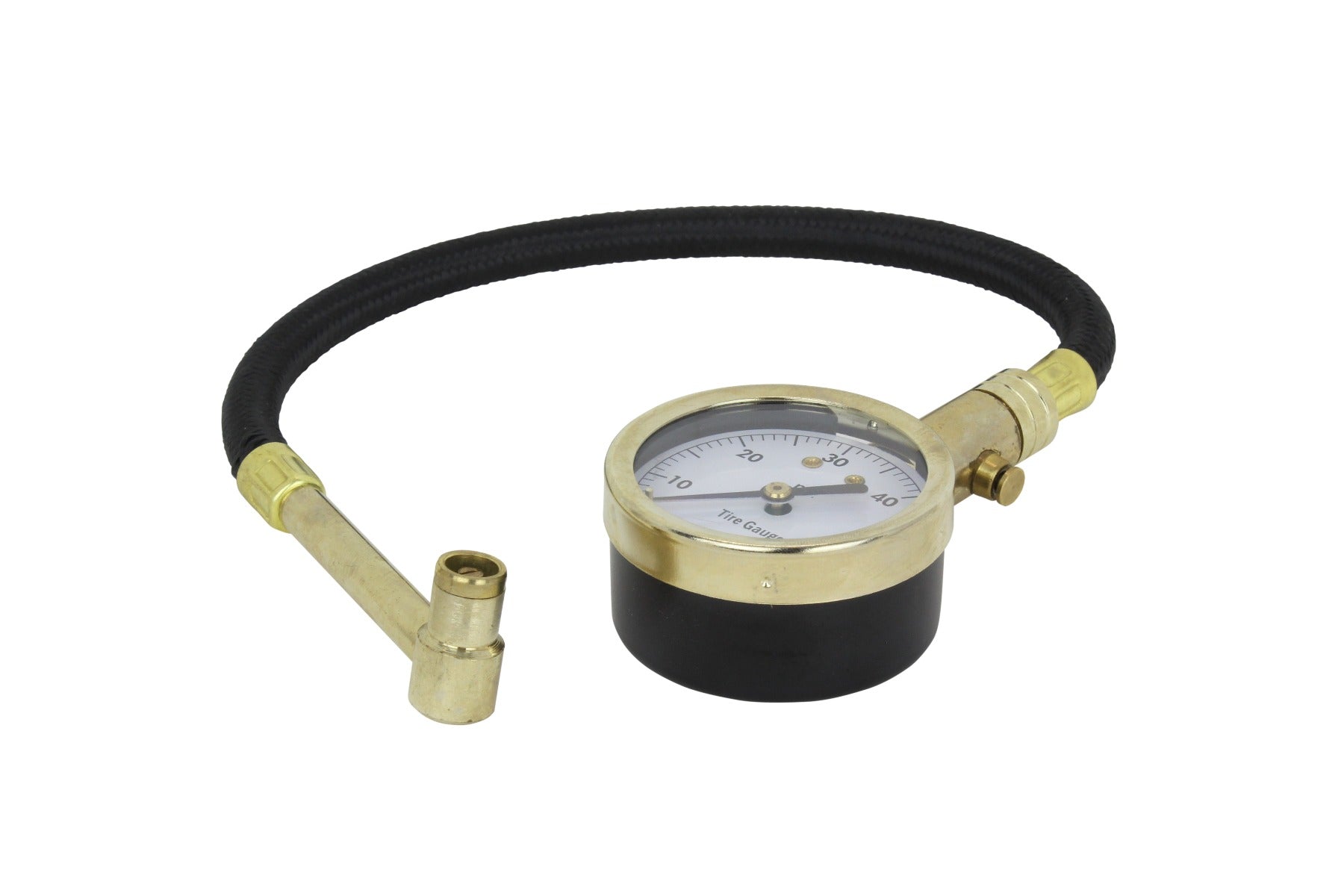 Accu-Gage® by Milton® Dial Tire Pressure Gauge with Right Angle Air ...